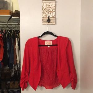 Gianni Bini red blazer